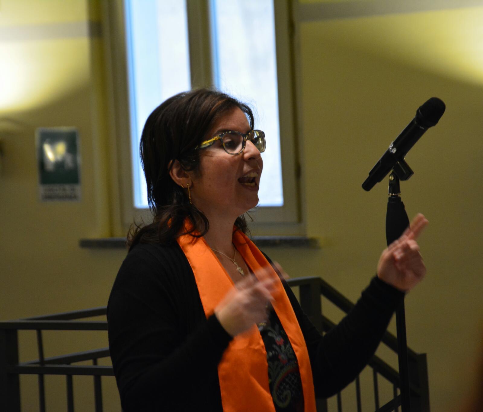 Discorso pubblico Veronica Fasanelli